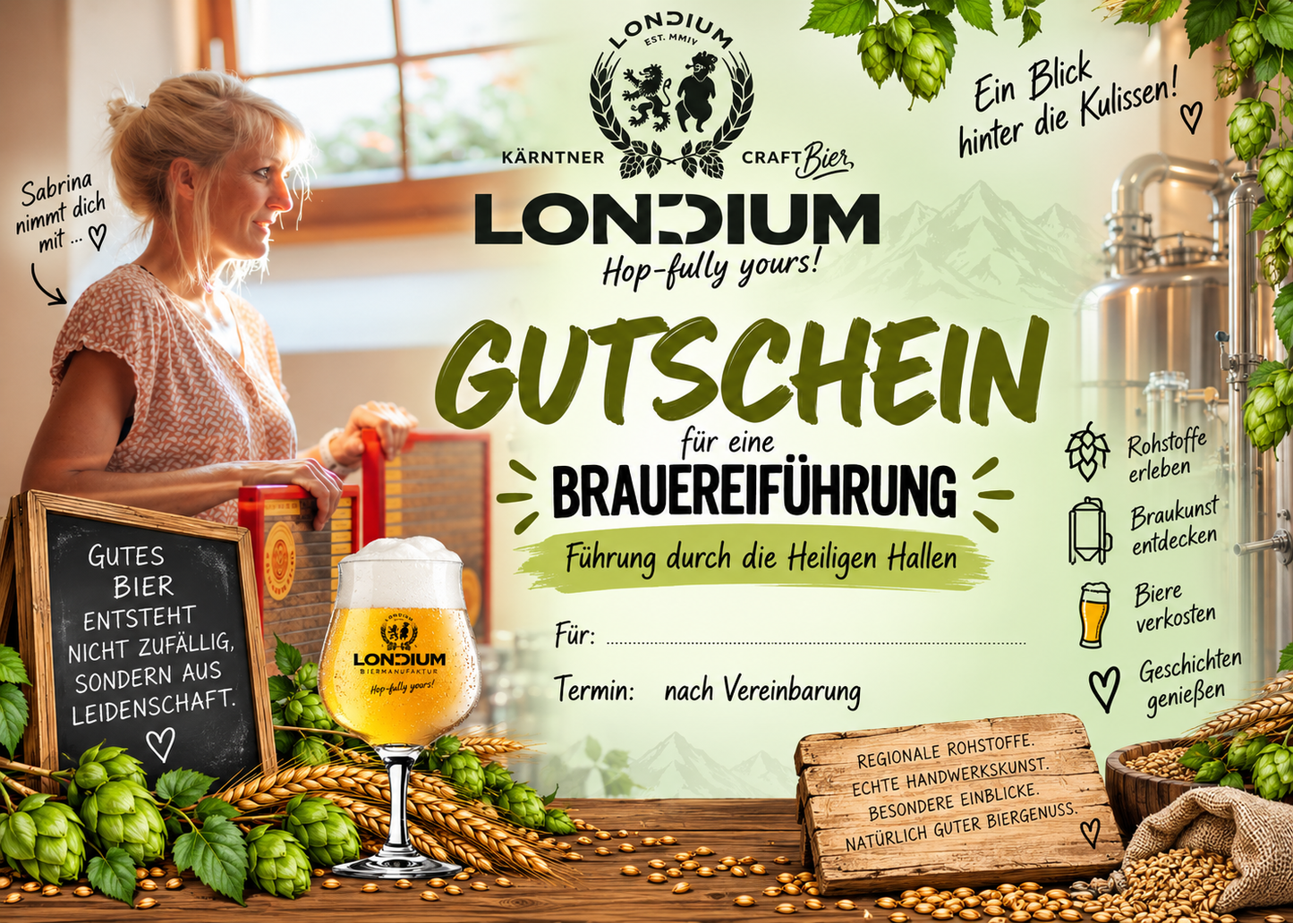 Gutschein Brauereiführung